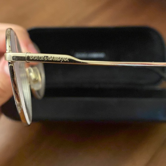 Dolce&Gabbana Round Eyeglass Frames - Picture 4 of 9